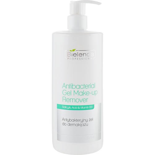 Антибактерийный гель для снятия макияжа - Bielenda Professional Face Program Antibacterial Gel Make-up Remover, 500 г.