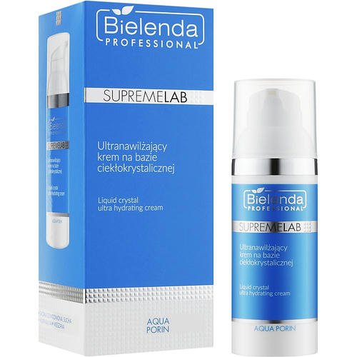 Bielenda Professional SupremeLab Liquid Crystal Ultra Hydrating Cream - Ультраувлажняющий крем для лица на основе жидкого кристалла, 50 мл. — изображение 2