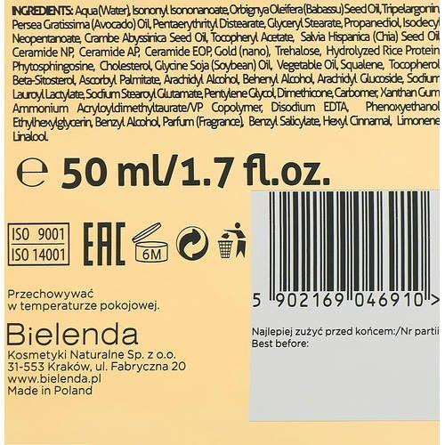 Bielenda Golden Ceramides - Регенерирующий лифтинг-крем день/ночь 50+, 50 мл. — изображение 3