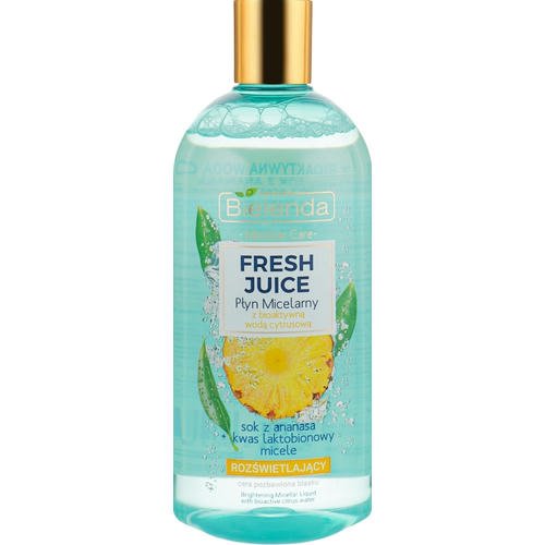 Bielenda Botanic Fresh Juice - Мицеллярная осветляющая жидкость "Ананас", 500 мл. — изображение 3