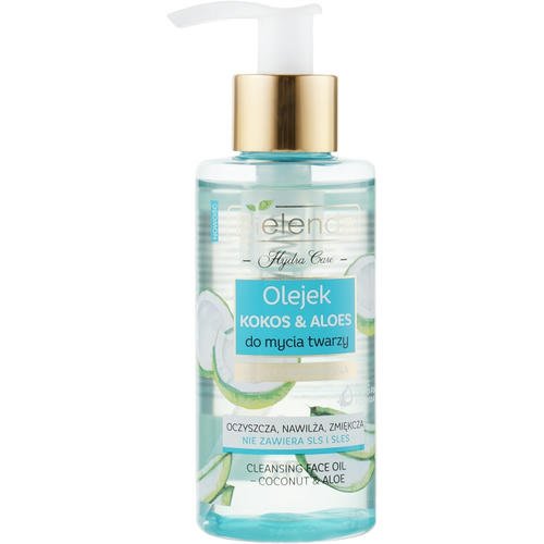 Bielenda Hydra Care Cleansing Face Oil Coconut and Aloe - Очищающее масло для лица "Кокос и алоэ", 140 мл. — изображение 3