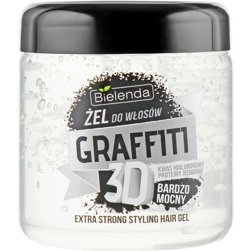 Bielenda Graffiti 3DExtra Strong Hair Gel - Гель для волос, 250 г.