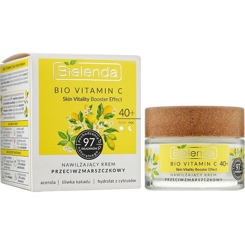 Bielenda Bio Vitamin C - Увлажняющий крем для лица от морщин 40+ день/ночь, 50 мл. — изображение 2
