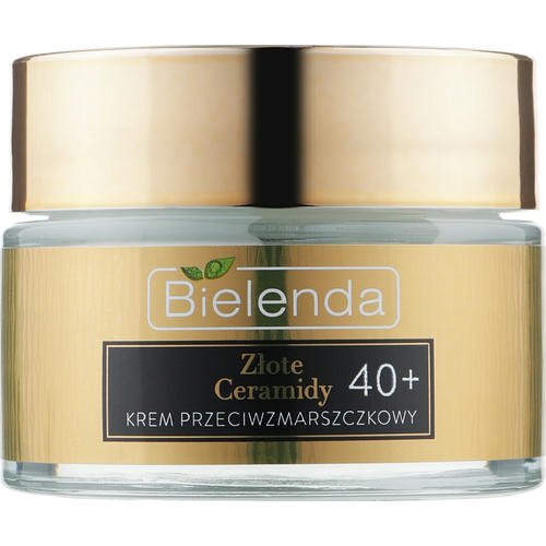 Bielenda Golden Ceramides - Увлажняюще-укрепляющий крем день/ночь 40+, 50 мл.