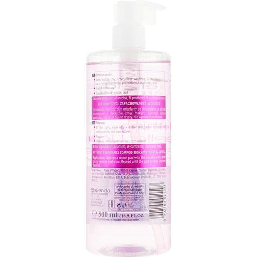 Bielenda Professional Program Face Soothing Micellar Liquid - Успокаивающая мицеллярная жидкость для снятия макияжа, 500 мл. — изображение 2