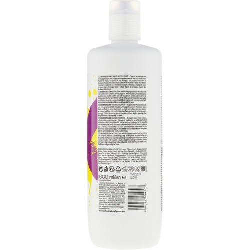 Schwarzkopf Professional Goodbye Yellow Shampoo - Безсульфатный шампунь с антижелтым эффектом, 300 мл. — изображение 4
