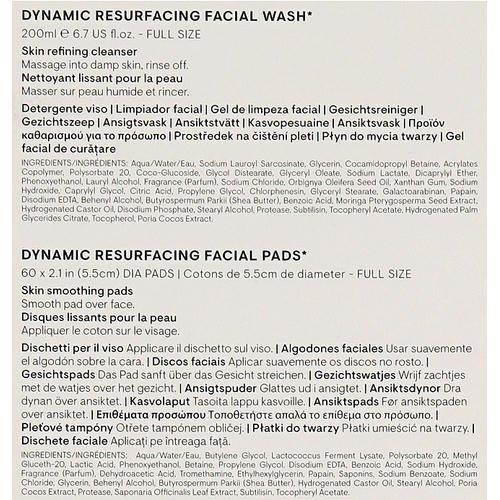 Elemis Dynamic Resurfacing The Radiant Collection (f/wash/200ml + pads/60pcs) - Набор — изображение 4