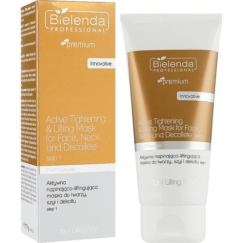 Bielenda Professional Premium Total Lifting PPV+ Mask - Подтягивающая маска для лица, шеи и декольте, 175 г. — изображение 2