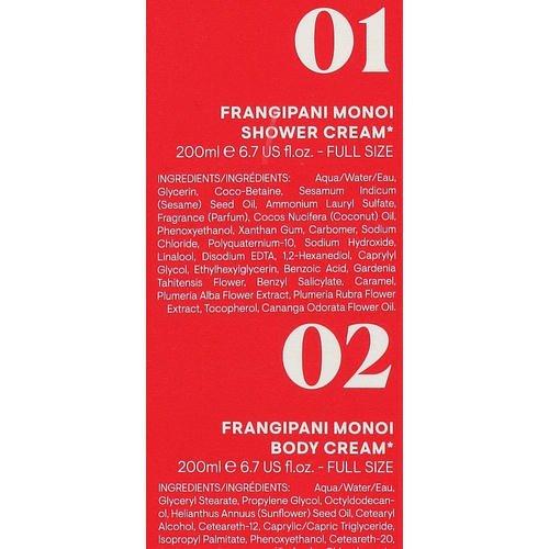 Elemis The Story Of Frangipani Monoi (sh/cr/200ml + bd/cr/200ml) - Набор — изображение 4