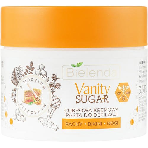 Bielinda Vanity Sugar - Сахарная кремовая паста для депиляции с пчелиным воском, 100 г.