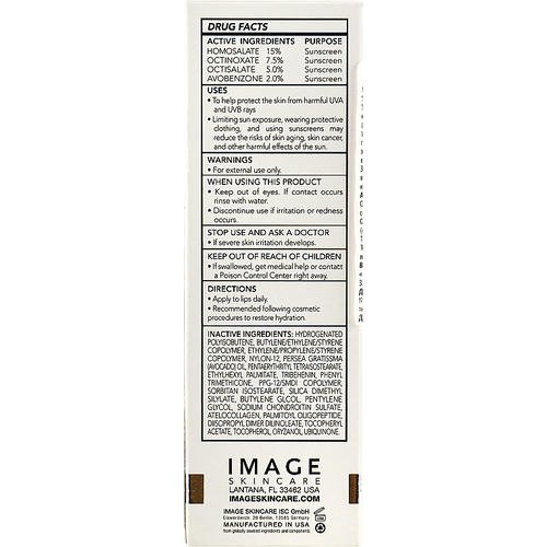 Image Skincare MD Restoring Post Treatment Lip Enhancement SPF 15 - Восстанавливающий бальзам для губ SPF 15, 15 мл. — изображение 3