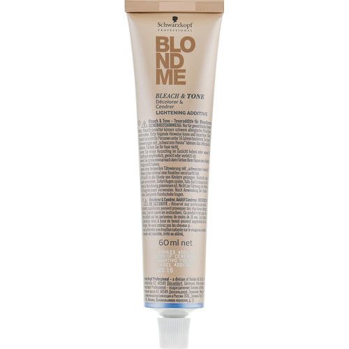 Schwarzkopf Professional BlondMe Bleach & Tone Lightening Additive - Нейтрализующий экстракт сандре для обесцвечивания, 60 мл. — изображение 2