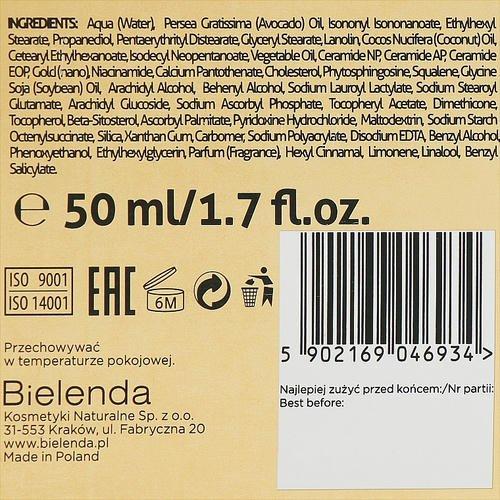 Bielenda Golden Ceramides Anti-Wrinkle Cream 70+ - Крем против морщин 70+, 50 мл. — изображение 3