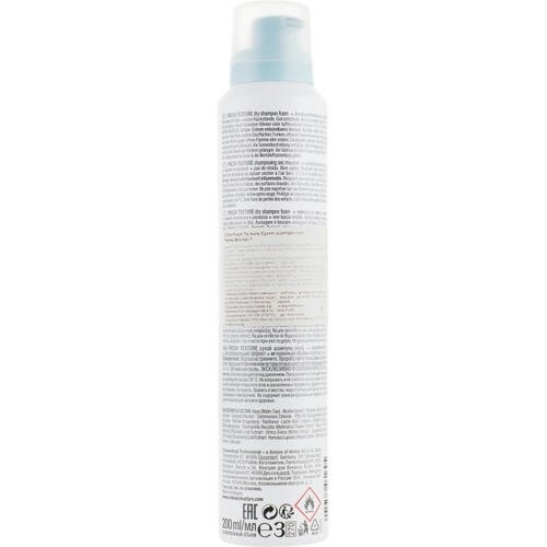 Schwarzkopf Professional OSiS+ Fresh Texture - Сухой шампунь-пена для волос, 200 мл. — изображение 2