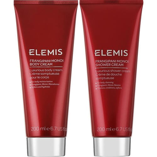 Elemis The Story Of Frangipani Monoi (sh/cr/200ml + bd/cr/200ml) - Набор — изображение 2