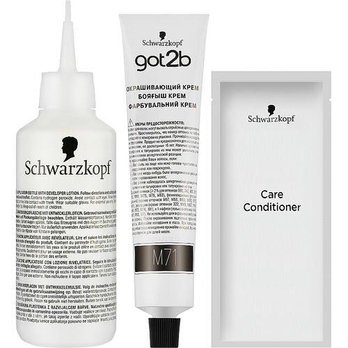 Got2b Metallics Permanent Color - Стойкая крем-краска для волос, 142.5 мл. — изображение 2