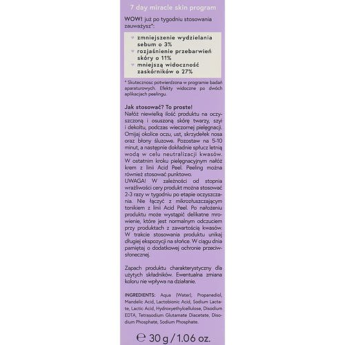 Bielenda Good Skin Acid Peel 5-Minutes Acid Face Peeling - 5-минутный корректирующий и отшелушивающий кислотный пилинг для лица, 30 г. — изображение 3