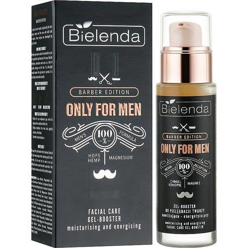 Bielenda Barber Edition Only For Men Booster - Увлажняющий и тонизирующий гель-бустер, 30 мл. — изображение 2