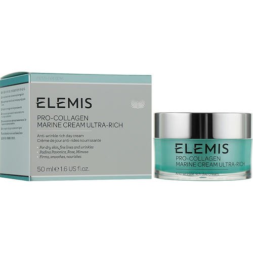 Elemis Pro-Collagen Marine Cream Ultra-Rich - Насыщенный крем для лица "Морские водоросли", 50 мл. — изображение 2