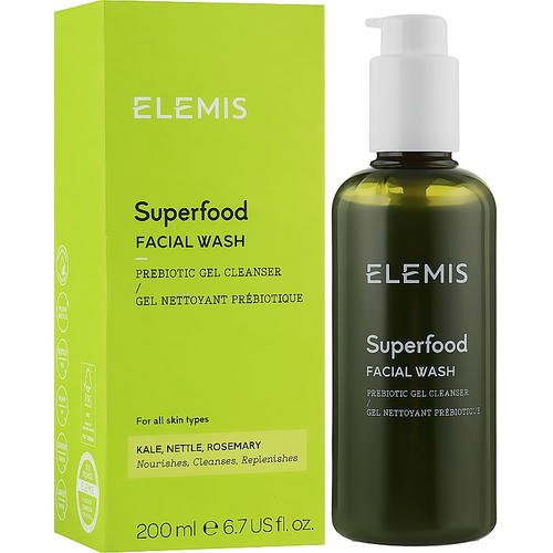 Elemis Superfood Facial Wash - Гель для умывания с омега-комплексом, 200 мл. — изображение 2