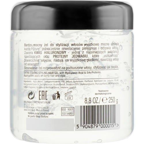 Bielenda Graffiti 3DExtra Strong Hair Gel - Гель для волос, 250 г. — изображение 2
