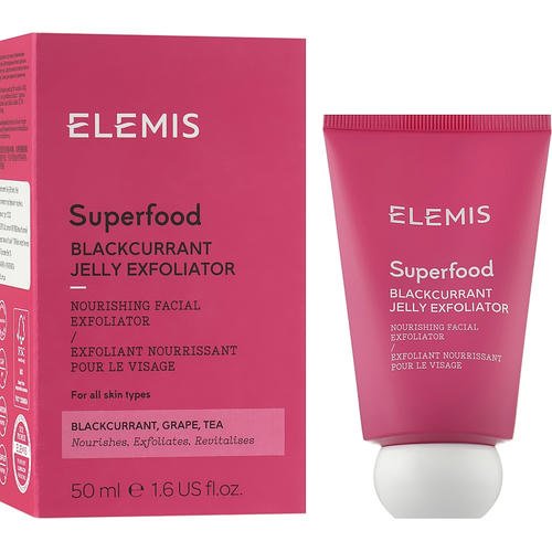 Elemis Superfood Blackcurrant Jelly Exfoliator - Отшелушивающее средство для лица, 50 мл. — изображение 2
