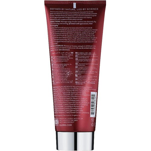 Elemis Frangipani Monoi Body Cream - Крем для тела "Франжипани-Монои", 200 мл. — изображение 2