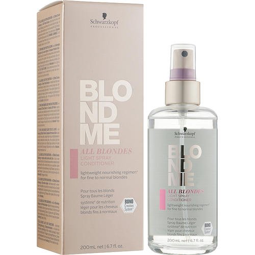 Schwarzkopf Professional Blondme Light Spray Conditioner - Спрей-кондиционер для тонких волос, 200 мл. — изображение 2