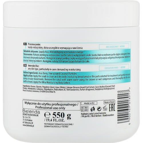 Bielenda Professional Body Program Ultra Moisturising Body Scrub - Ультра-увлажняющий скраб для тела, 550 г. — изображение 2