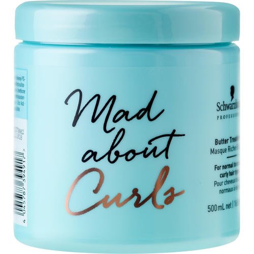 Schwarzkopf Professional Mad About Curls Butter Treatment - Интенсивная маска для вьющихся волос, 500 мл. — изображение 3