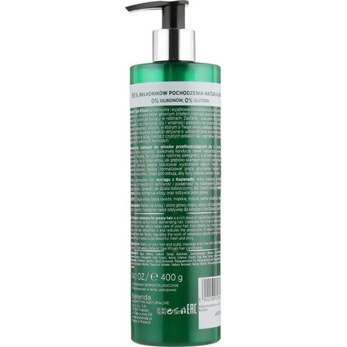 Bielenda Botanic Spa Rituals Shampoo - Шампунь "Пажитник + Аир" для жирных волос, 400 мл. — изображение 2