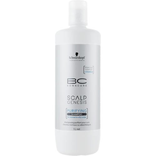 Schwarzkopf Professional BC Scalp Genesis Purifying Shampoo - Шампунь для очищения волос, 200 мл. — изображение 2