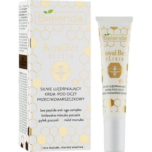 Bielenda Royal Bee Elixir - Укрепляющий крем для кожи вокруг глаз, 15 мл. — изображение 2