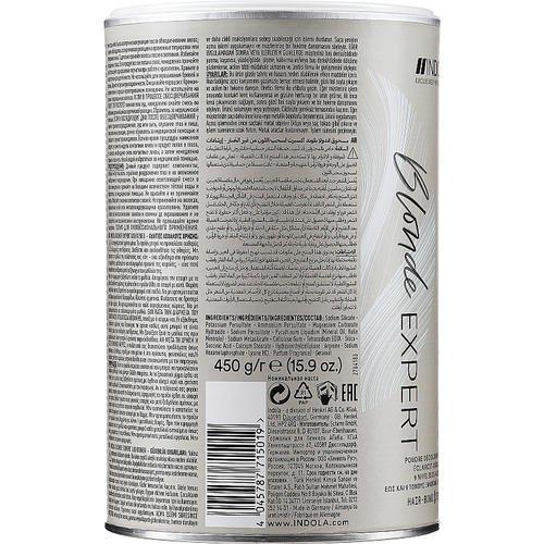 Indola Profession Blonde Expert Premium Bleaching Powder - Беспылевой осветляющий порошок, 450 г. — изображение 2