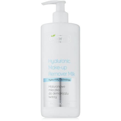 Bielenda Professional Hydra-Hyal Hyaluronic Make Up Removal - Гиалуроновое очищающее молочко для лица, 500 мл.