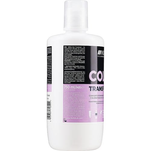 Indola Profession Demi Permanent Color Transformer - Средство для трансформации перманентной краски, 750 мл. — изображение 4
