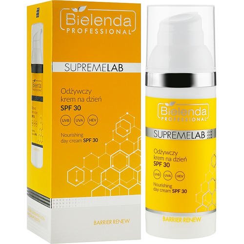 Bielenda Professional SupremeLab Barrier Renew Nourishing Day Cream SPF30 - Интенсивно питательный дневной крем с керамидами, 50 мл. — изображение 2