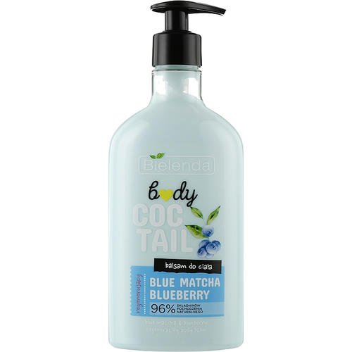Bielenda Coctail Body Balm Blue Matcha Blueberry - Бальзам для тела "Черника", 400 мл.