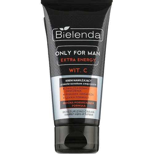 Bielenda Only For Men Extra Energy Moisturizing Cream Against Signs Of Fatigue - Увлажняющий крем против признаков усталости, 50 мл. — изображение 2