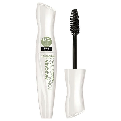 Тушь для ресниц `DEBORAH` `FORMULA PURA` MASCARA VOLUME AQUA WASH BLACK тон черный — изображение 2