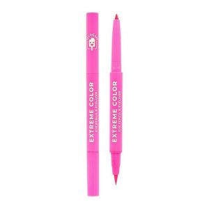 Карандаш-лайнер для глаз `ISCREAM` EXTREME COLOR 2 в 1 (pink)