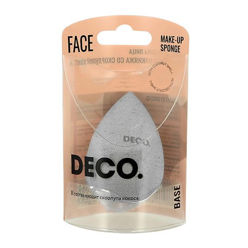Спонж для макияжа `DECO.` BASE со скорлупой кокоса — изображение 2