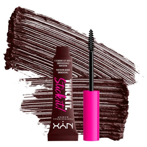 Тушь для бровей `NYX PROFESSIONAL MAKEUP` THICK IT STICK IT тон 08 — изображение 3