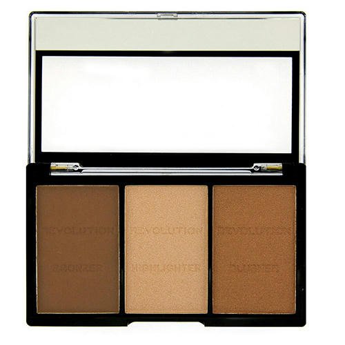 Палетка для скульптурирования `REVOLUTION` ULTRA SCULPT & CONTOUR тон ultra fair C01 — изображение 3