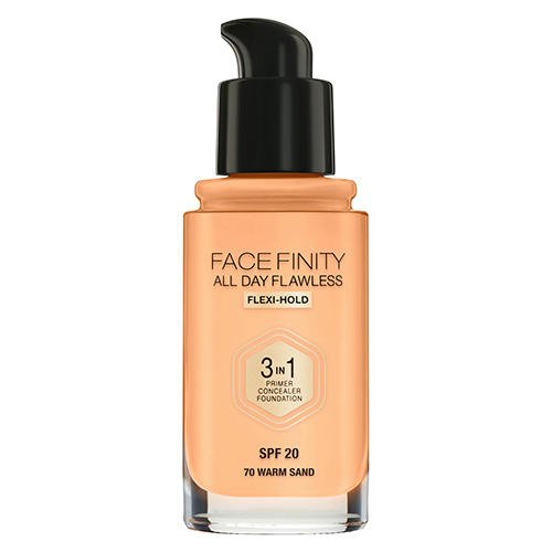 Основа тональная для лица `MAX FACTOR` FACEFINITY ALL DAY FLAWLESS 3 в 1 тон 45 — изображение 2