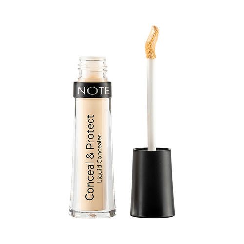 Консилер для лица `NOTE` CONCEAL & PROTECT LIQUID CONCEALER тон 01 — изображение 2