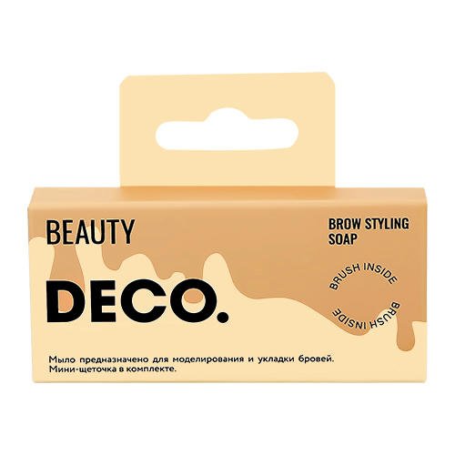Мыло для бровей `DECO.` с щеточкой 13 г — изображение 2
