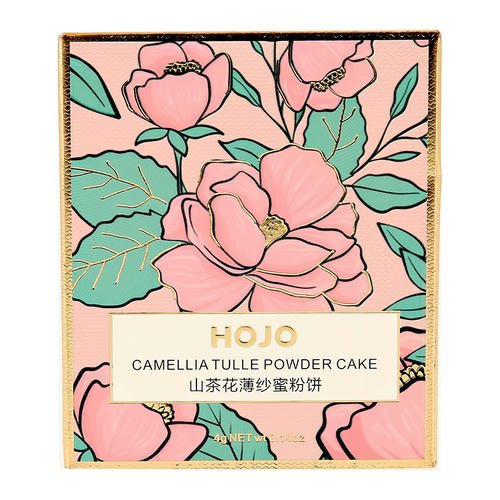 Пудра компактная для лица `HOJO` CAMELLIA TULLE POWDER тон 03 — изображение 3