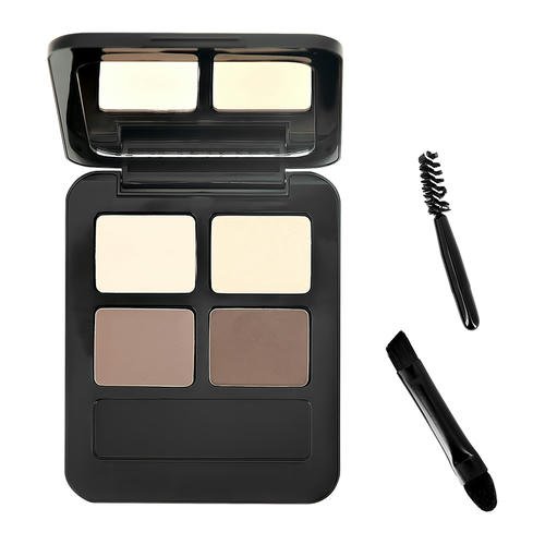 Набор теней и аксессуаров для коррекции бровей `NOTE` TOTAL LOOK BROW KIT тон 02 — изображение 2