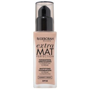 Основа тональная для лица `DEBORAH` EXTRA MAT PERFECTION тон 00 слоновая кость